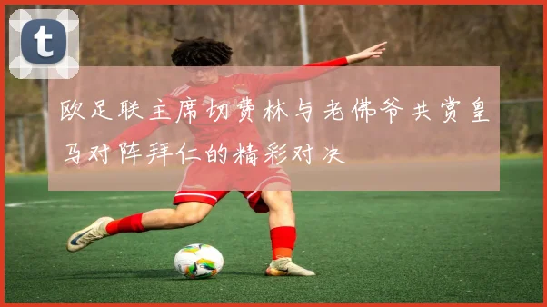 欧足联主席切费林与老佛爷共赏皇马对阵拜仁的精彩对决
